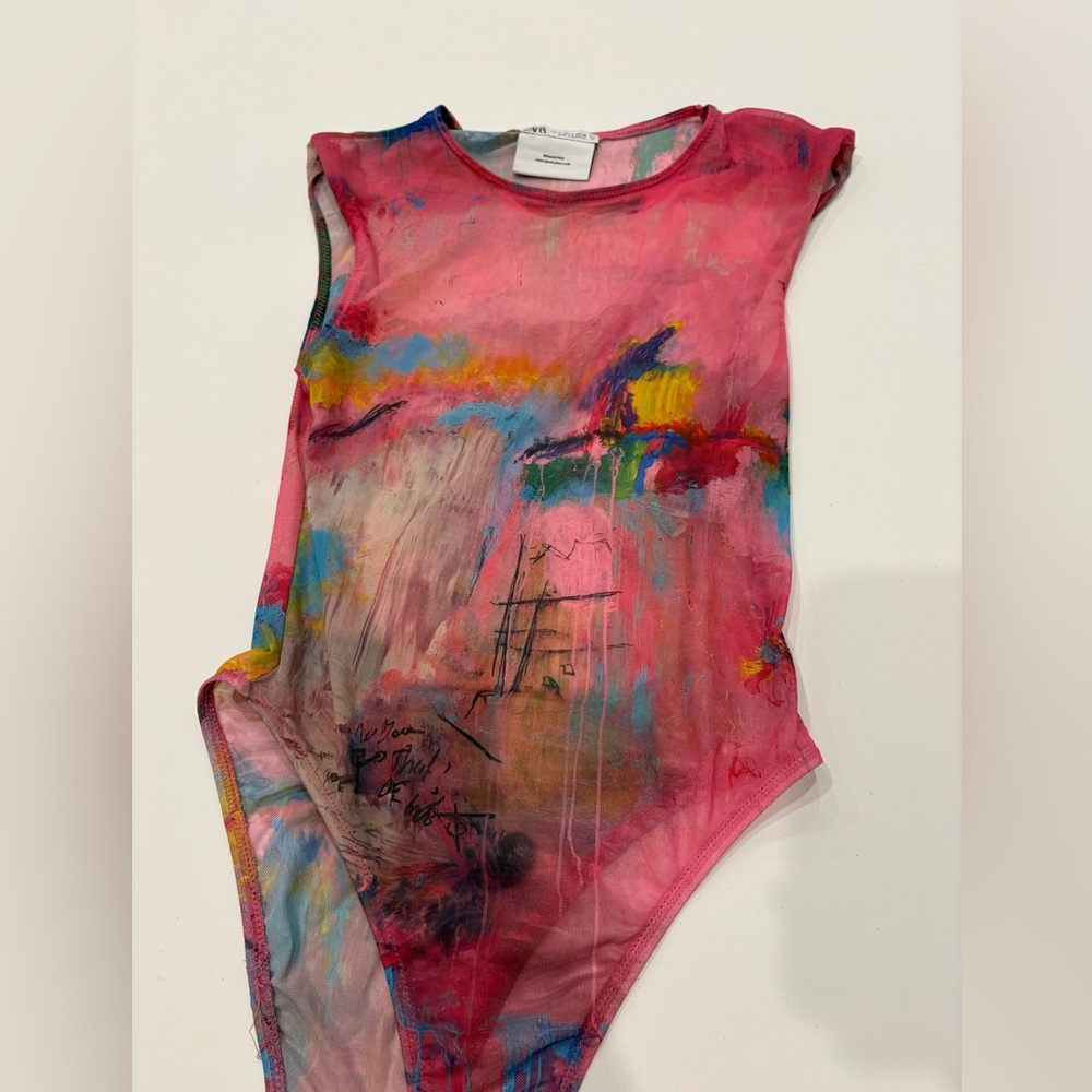 Sheer body suit - Zara